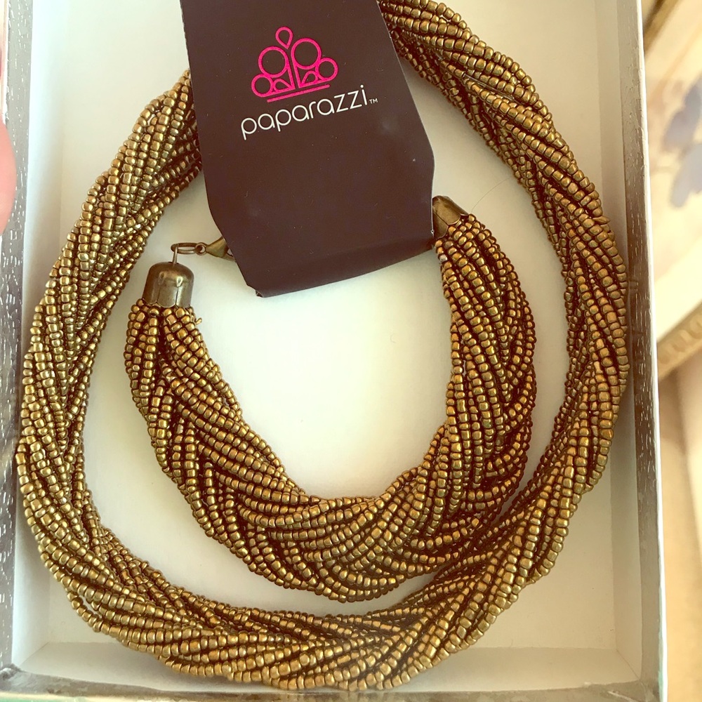💛Chain necklace and bracelet set 💛